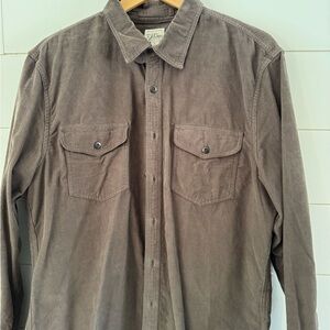 J. Crew corduroy shirt